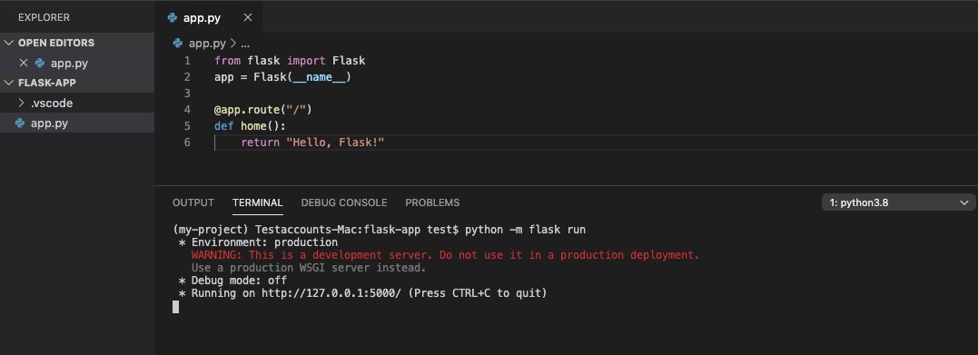 Как установить flask python на windows