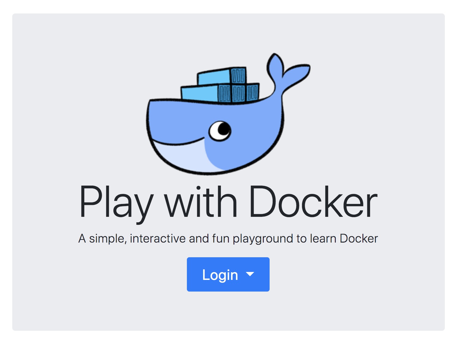 Play with Docker